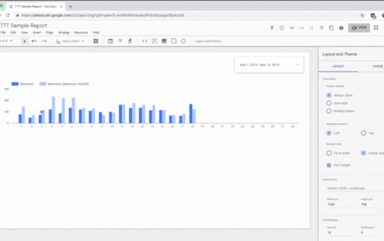 Learn Introduction To Google Data Studio Course Traffic Think Tank Learn Introduction To Google Data Studio Course Traffic Think Tank