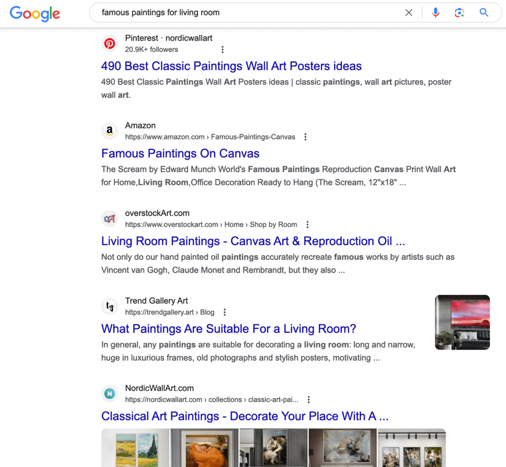 H1 search intent